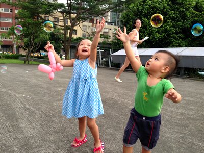 Park bubble qi ball