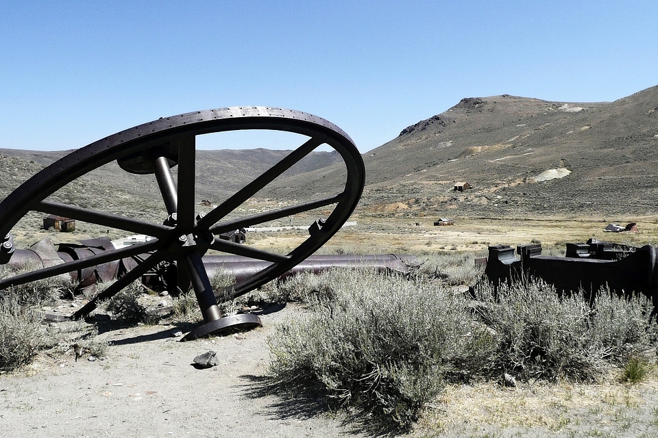 Usa wild west mining photo