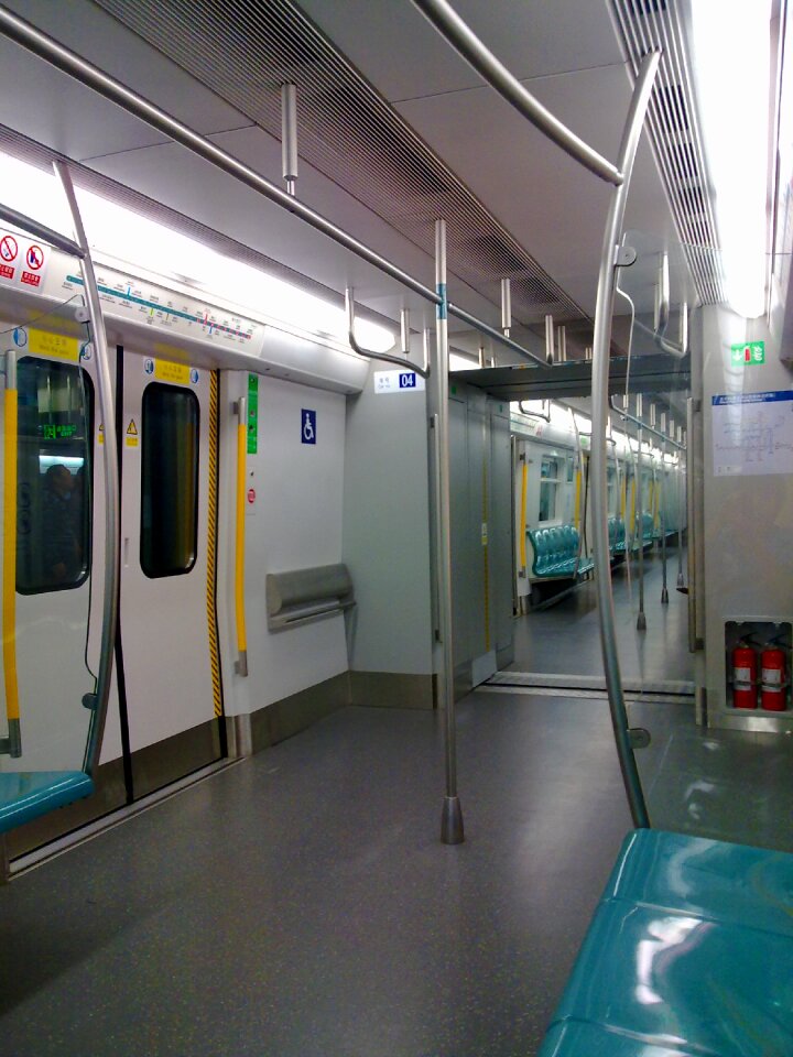 Beijing subway line 4 line beijing carriage