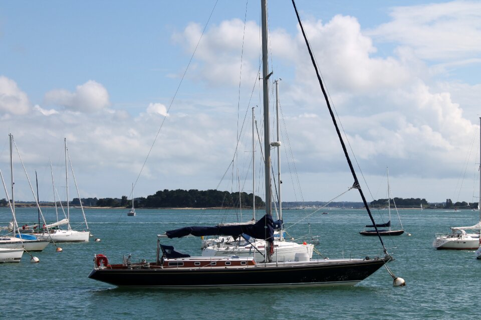 Boats sailing france