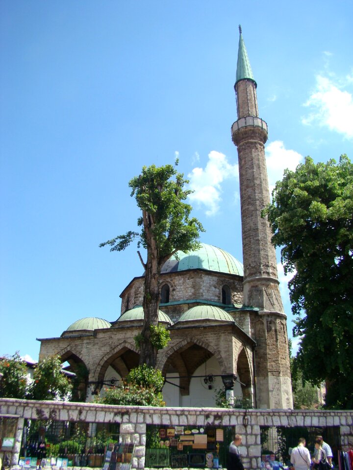 Architecture bosnia blue mosque