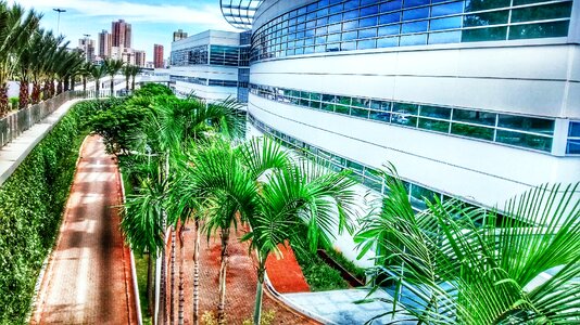 Architecture mall building