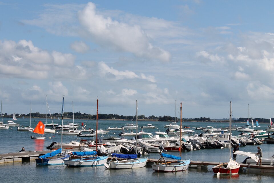 Boats brittany port