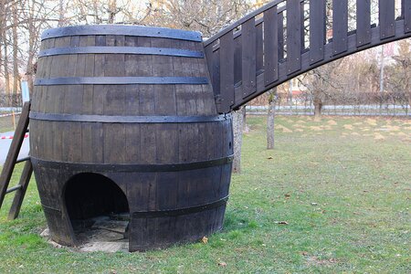 Wine barrel barrel wooden barrels photo