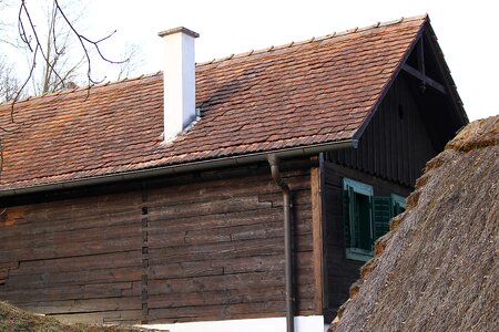 Woodhouse log cabin hut