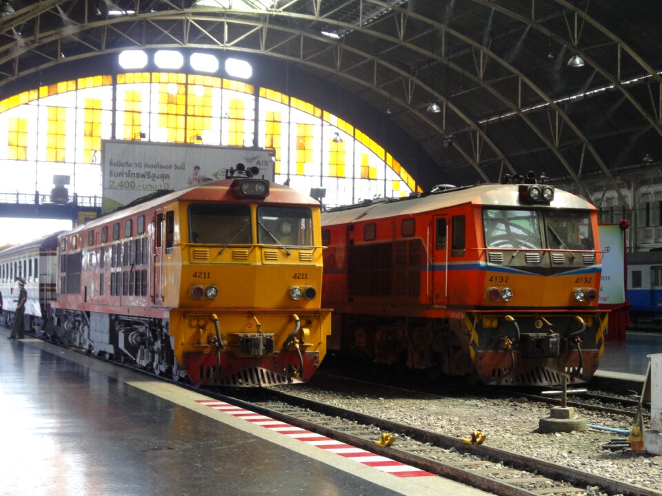 Thailand train station photo