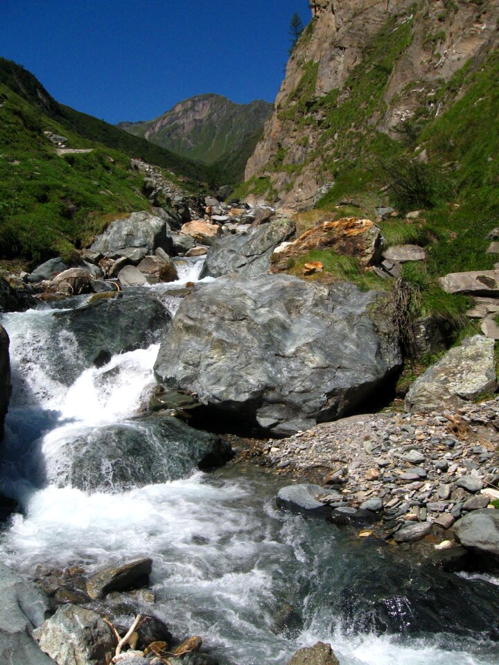 River stone water