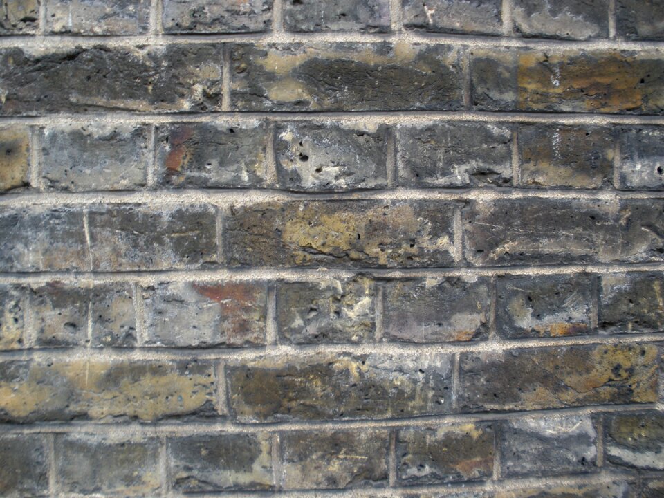 Brickwork dirty weathered