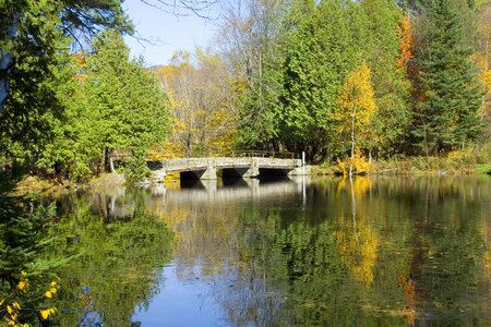 Vermont pond scenic