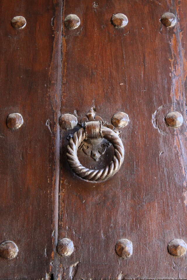 Door antique wood