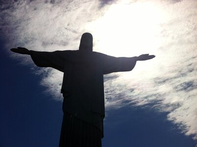 Cristo redentor rio photo