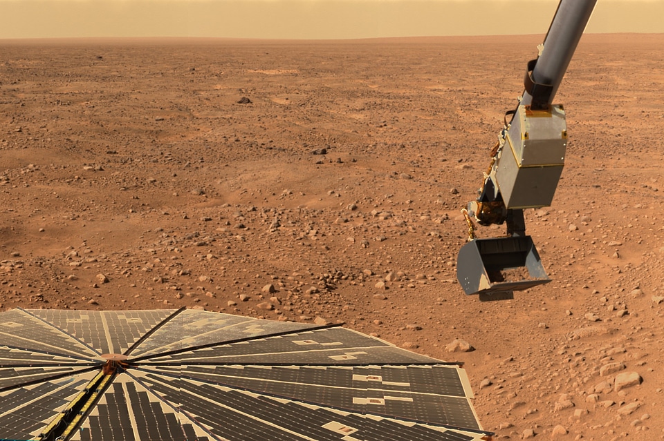 Surface mars rover space probe