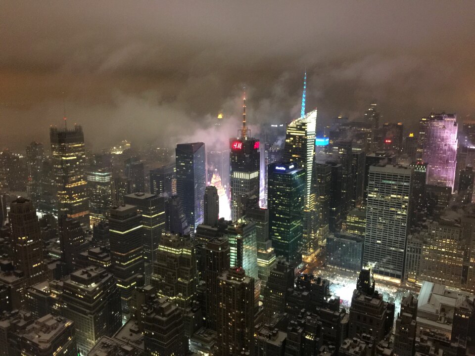 Dark evening atmosphere