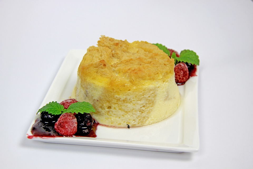 Food strawberry mint leaves
