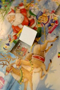 Santa claus snow star
