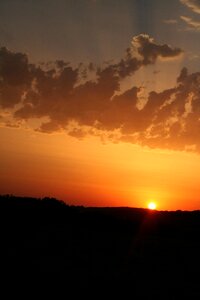 Evening sky abendstimmung sunset photo