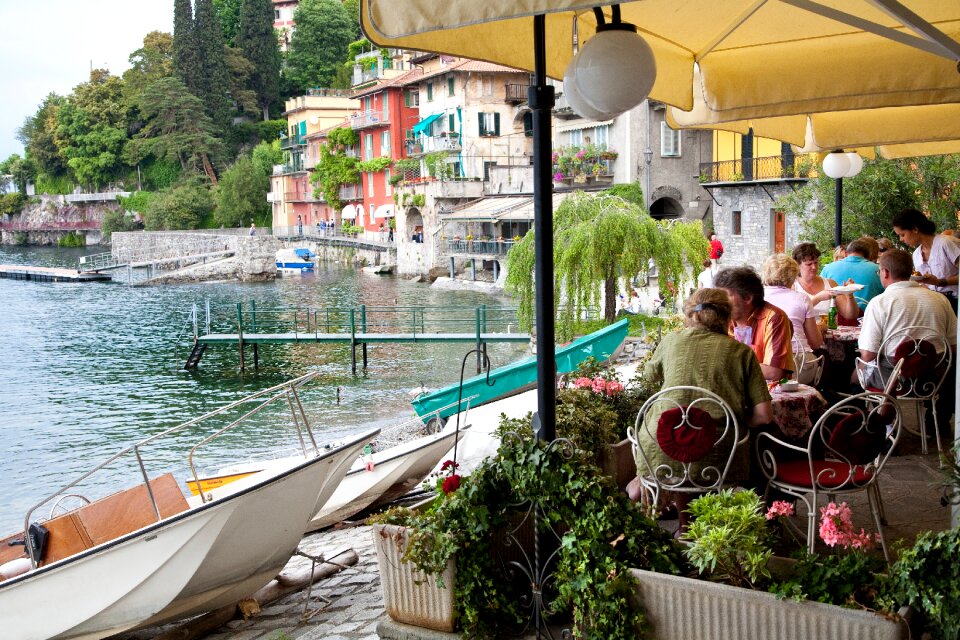 Italy table lunch