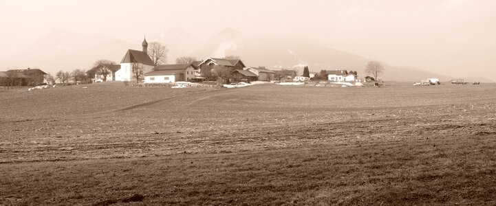 Upper bavaria chiemgau mountains photo