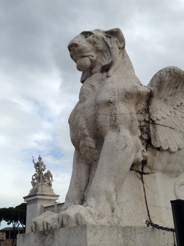 Rome statue phoenix