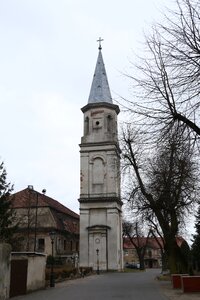 Church the old town monument photo