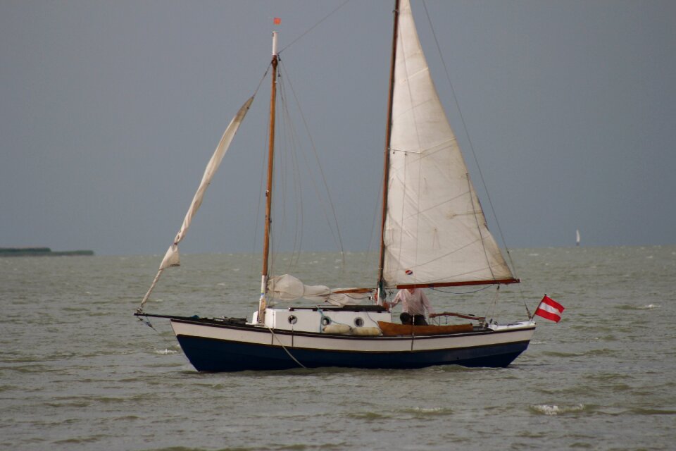 Ship fishing boats cloudiness