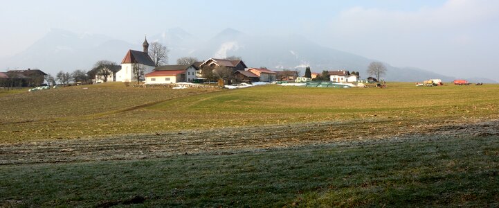 Upper bavaria chiemgau mountains photo