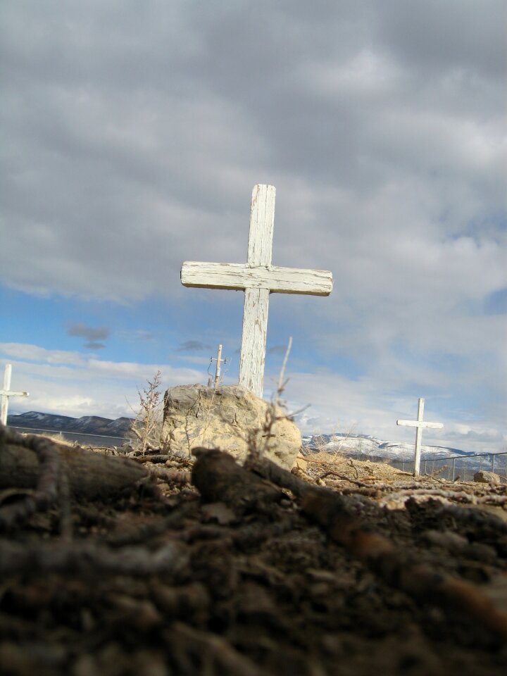 Death symbol graveyard