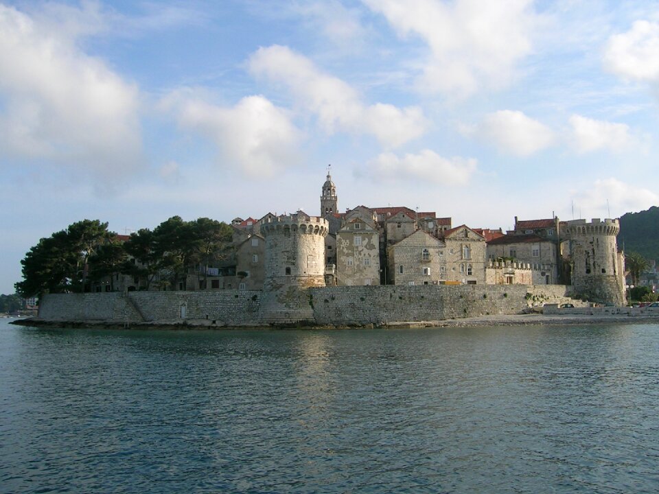 Monuments sea the old town