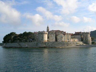 Monuments sea the old town