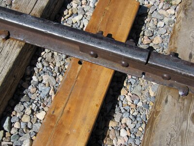 Railroad transportation tracks