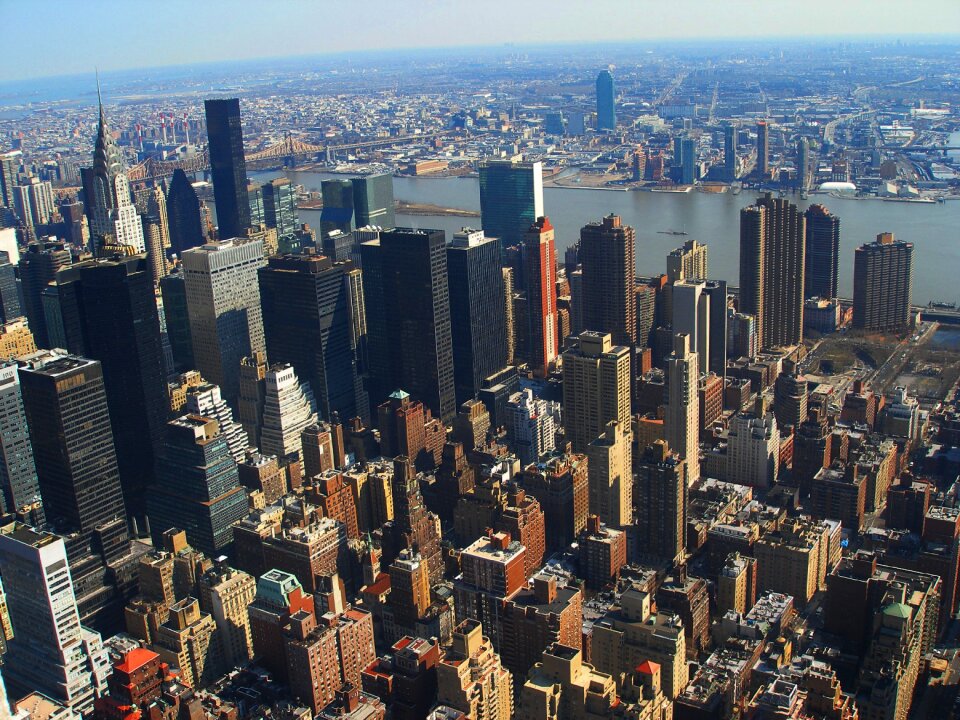 New york buildings panorama