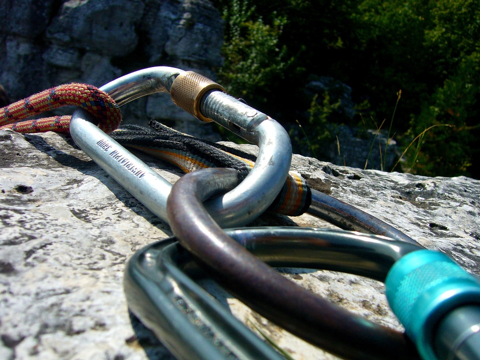 Ropes outdoor cliff