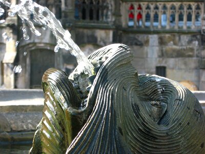 Aachen fountain water