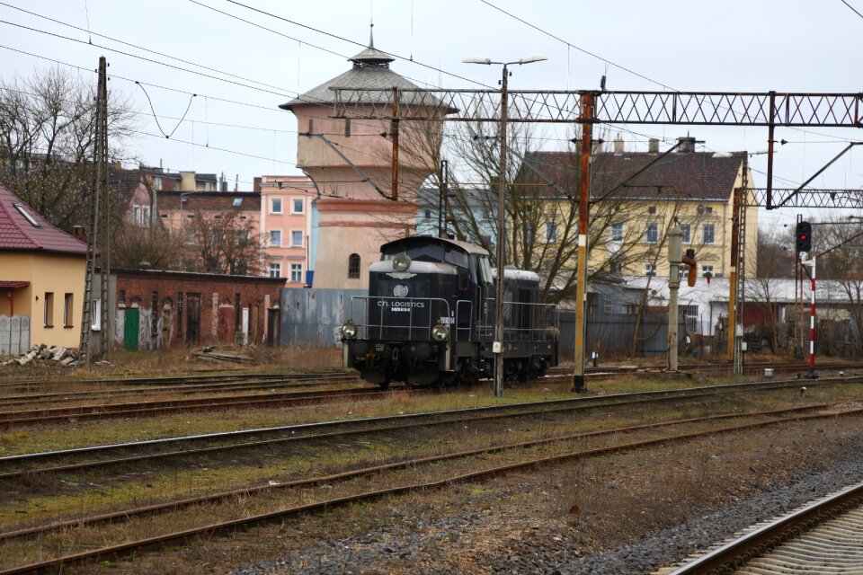 Old train nowa sól poland railway