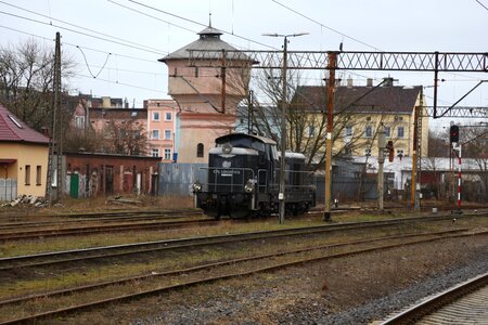 Old train nowa sól poland railway photo