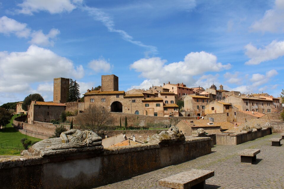 Tuscania landscape country photo