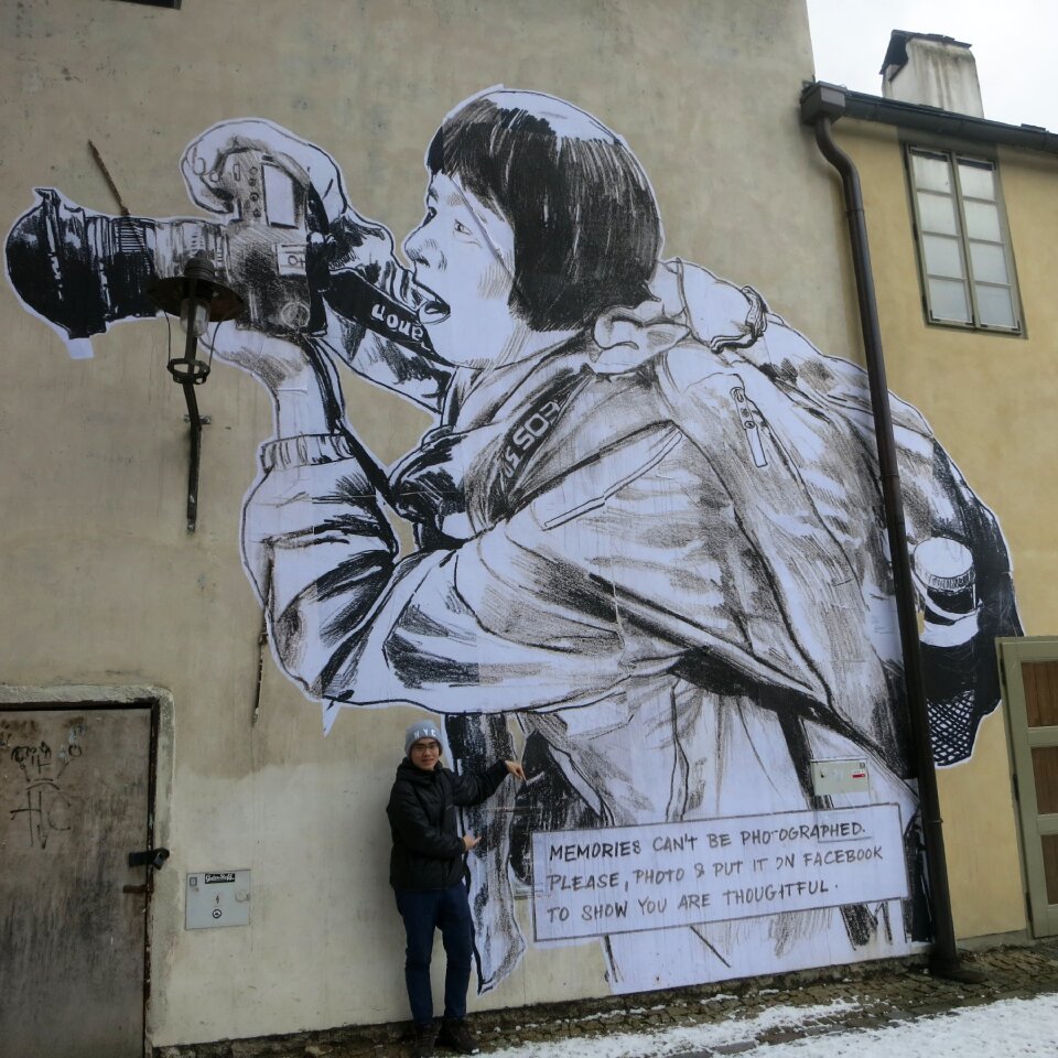 Czech graffiti wall