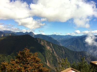 Snow mountain taiwan landscape photo