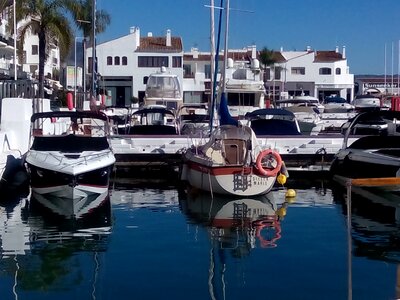 Yachts costa del sol spring photo