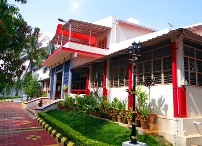 Architecture guest house mansion