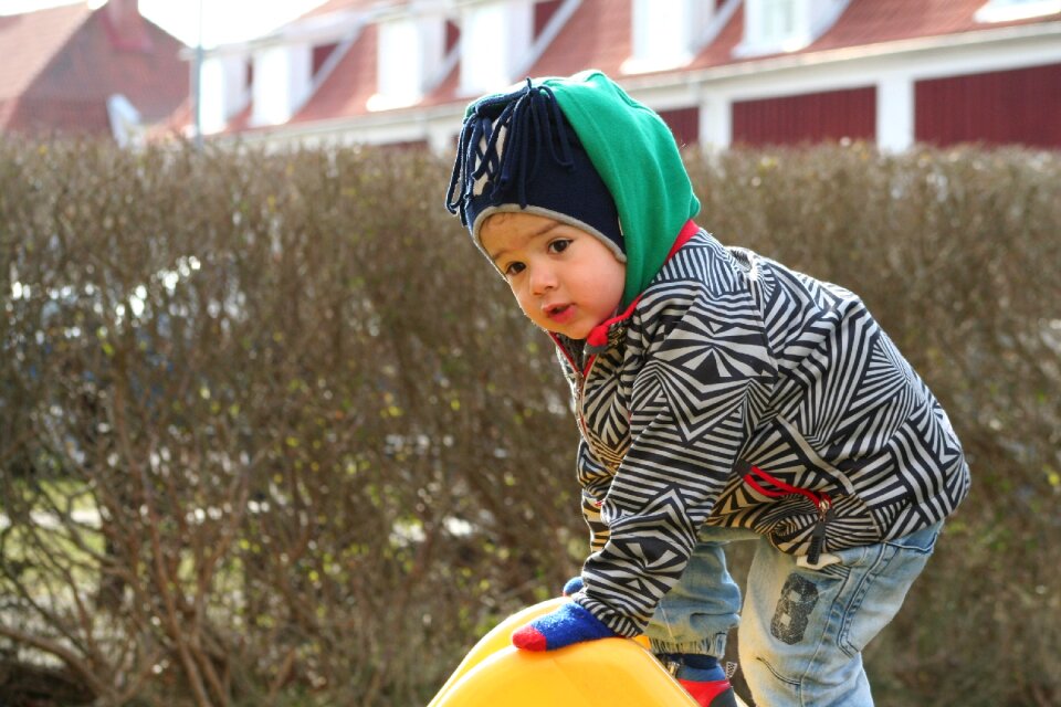 Children play outdoor