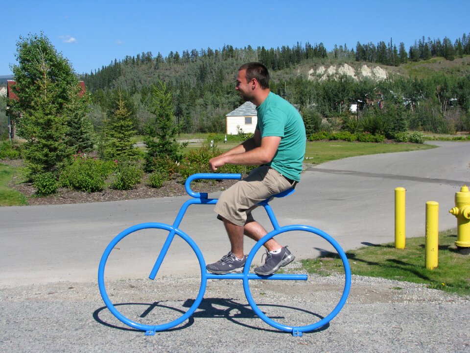 Bicycle funny unusual