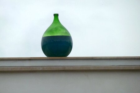 Amphora glass bottle carboy