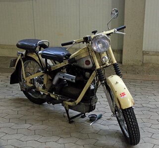 Historic motorcycle old motorcycle machine