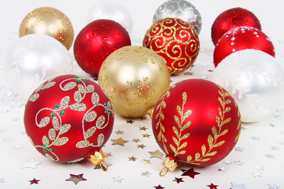 Christmas decoration golden