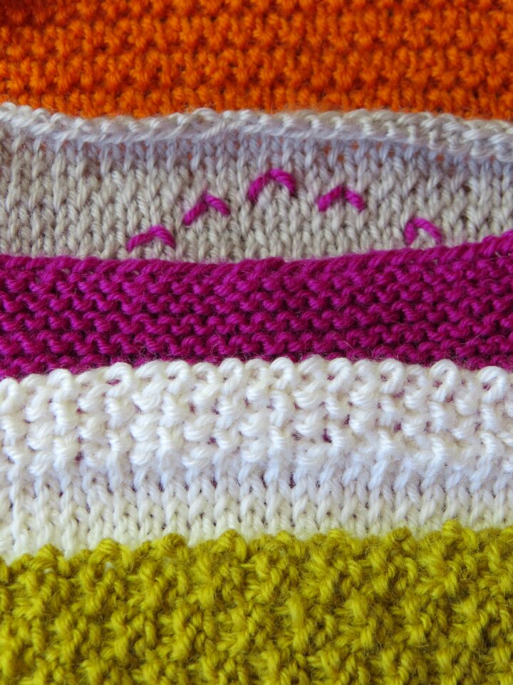 Hand labor colorful orange