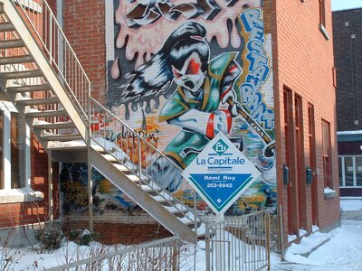 Grafitti rebel montréal