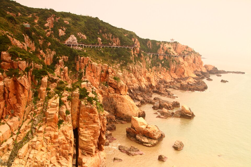 Coast islands and reefs zhoushan