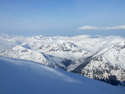 Mountains bulgaria winter photo