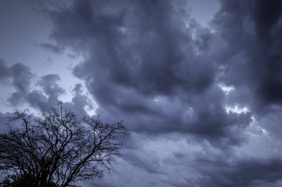 Cloudscape cloudy twilight